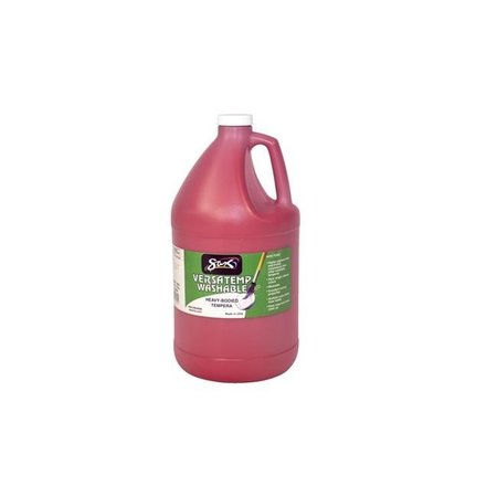 CHROMA ACRYLICS Chroma Acrylics 1592690 Sax Washable Versatemp Heavy Bodied Tempera Paint; Primary Red 1592690